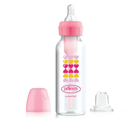 DR BROWNS BIBERON TRANSICION ROSA 250ML