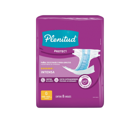PLENITUD PAÑAL ADULTO PROTEC G X8UNI