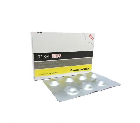 TRIXAN PLUS 875MG T-REC CAJA X 7