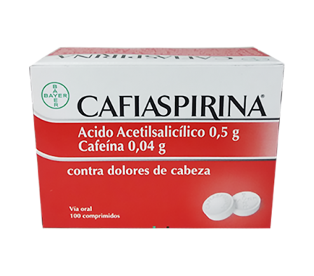 CAFIASPIRINA TIRA X 10 COMP.