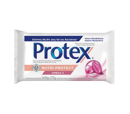 PROTEX JABON  OMEGA 3 3X90GR