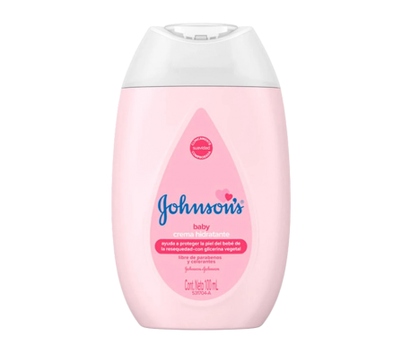 JOHNSON CREMA HIDRATANTE ROSA  X100 ML
