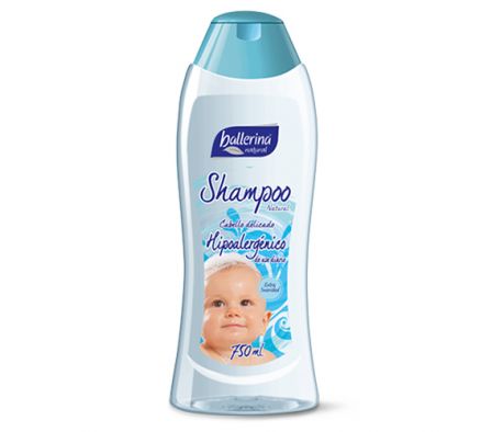BALLERINA SHAMPOO BABY HIPOALERGENICO X 750 ML