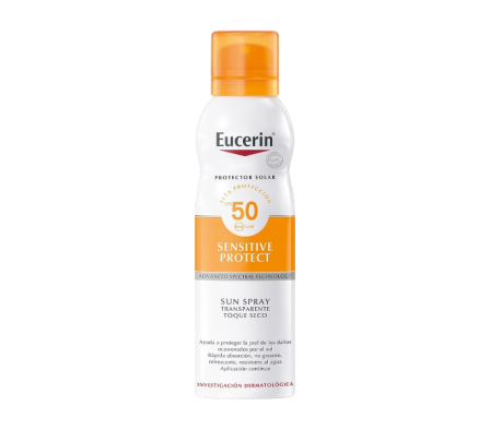 EUCERIN SUN SPRAY SPF 50+ TOQUE SECO