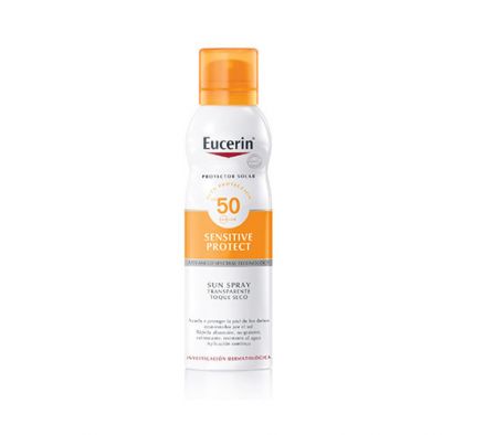 EUCERIN SUN SPRAY SPF 50+ TOQUE SECO