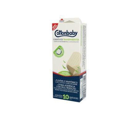 COTTONBABY CURITAS TRANSPARENTE X10UNI