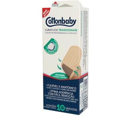 COTTONBABY CURITAS TRADICIONAL X10UNI