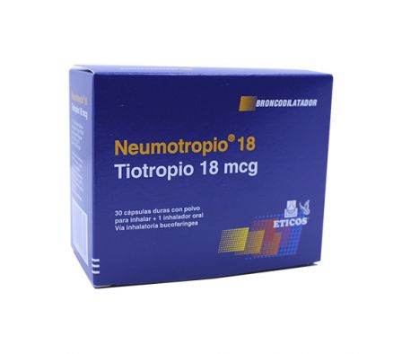 Neumotropio 18 caja x 30 capsulas para inhalar