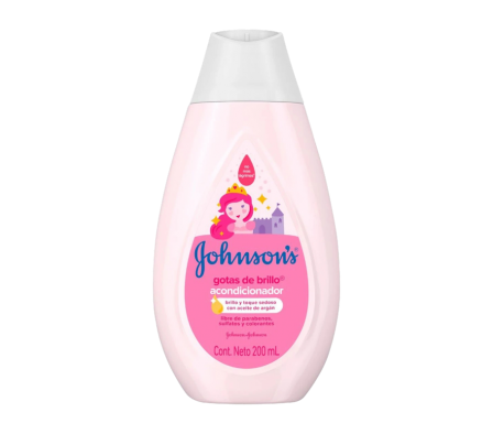 JOHNSON BABY ACONDICIONADOR GOTAS DE BRILLO 12X 200ML