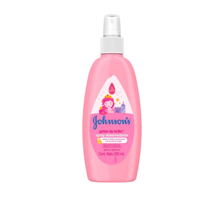 JOHNSON BABY  SPRAY CABELLOS GOTAS DE BRILLO 200ML