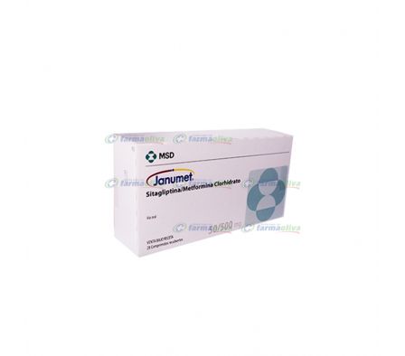 JANUMET 50/500MG TABL. CAJA X 28