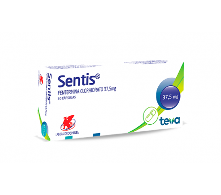 SENTIS 37.5MG CAPS CAJA X 30