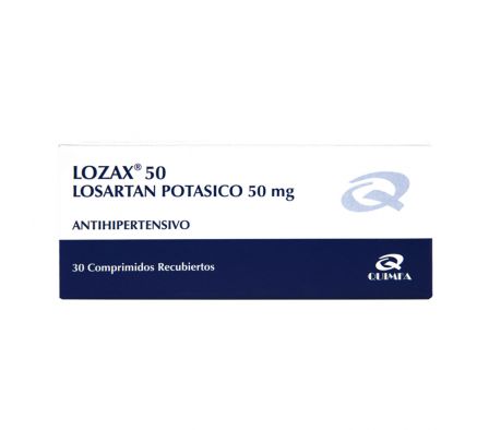 LOZAX 50MG T-REC CAJA X 30