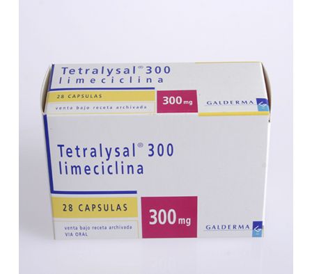 TETRALYSAL 300MG CAPS CAJA X 28