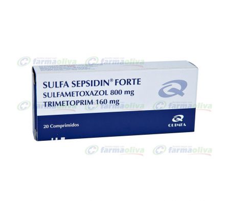 SULFA SEPSIDIN FORTE 800MG COMP. CAJA X 20