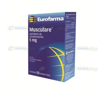 MUSCULARE 5MG CO-RV CAJA X 30
