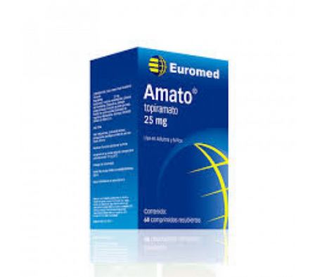 AMATO 25 MG CAJA X 60 COMPRIMIDOS