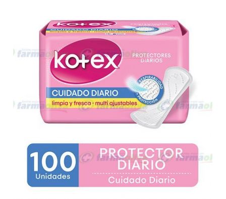 KOTEX PROTECTOR DIARIO MULTIEST X100UNI