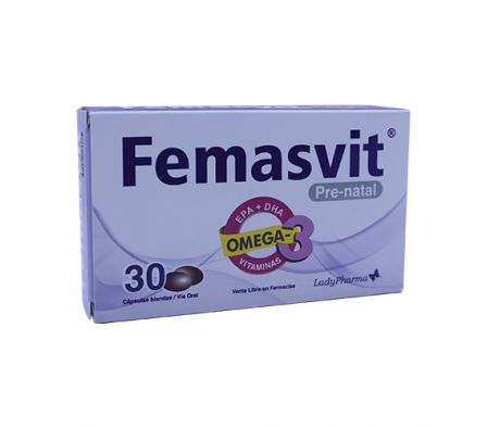 FEMASVIT PRENATAL  CAJA X 30 CAPSULAS
