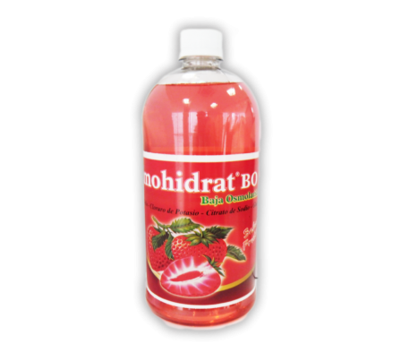 HEMOHIDRAT BAJA OS OSMORALIDAD FRUTILLA 3GR/1.5GR SO-OR ENVASE X 500ML