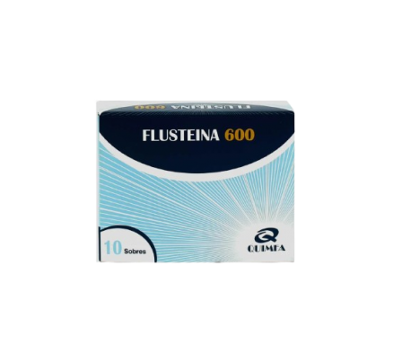 FLUSTEINA 600 MG CAJA X 10 SOBRES