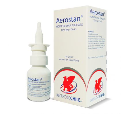 AEROSTAN 50MCG SP-NA CAJA X 140 DOSIS