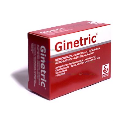 GINETRIC  OVULO CAJA X 7