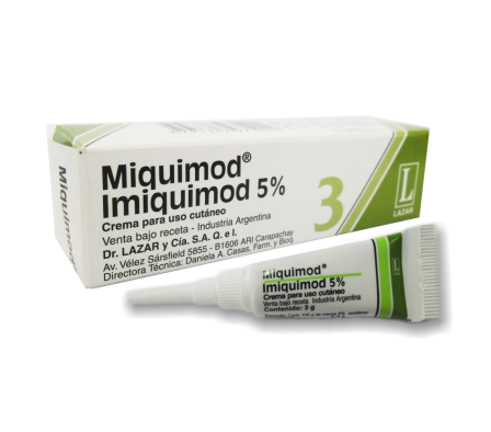 MIQUIMOD PROMEPAR .5% CR-DR POMO X 3GR