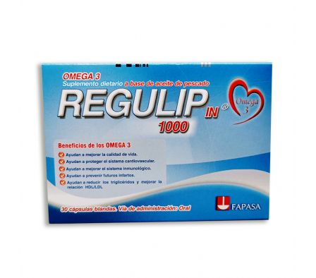 REGULIPIN 1000MG CAP-B CAJA X 30