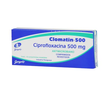 CLOMATIN 500MG CO-RV CAJA X 10