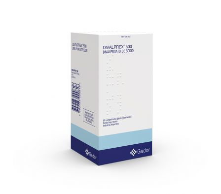 DIVALPREX 500MG CO-RV CAJA X 50