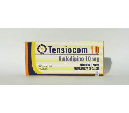 TENSIOCOM 10MG COMP. CAJA X 30