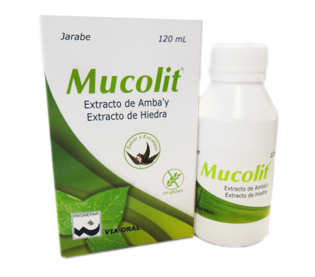 MUCOLIT  JARAB FRASCO X 120ML