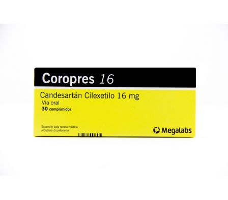 COROPRES 16MG COMP. CAJA X 30
