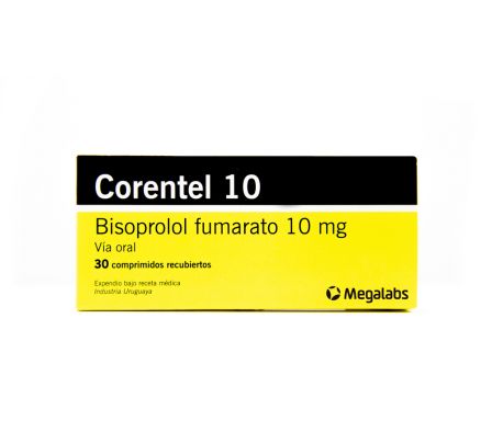 CORENTEL 10MG T-REC CAJA X 30