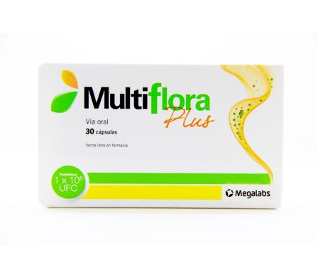 MULTIFLORA PLUS 10MG CAPS CAJA X 30