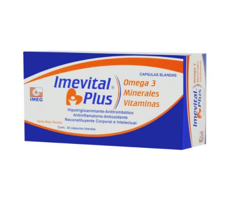 IMEVITAL PLUS  CAPSULAS BLANDAS X 30 UNIDADES