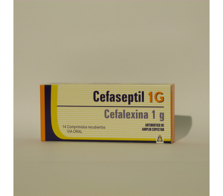 CEFASEPTIL 1GR CO-RV CAJA X 14
