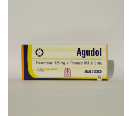 AGUDOL 325MG CO-RV CAJA X 30