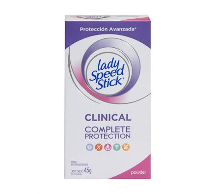 SPEED STICK DEO LADY CLINICAL POWDER BARRA 45GR.