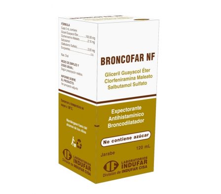 BRONCOFAR NF  JARAB FRASCO X 120ML