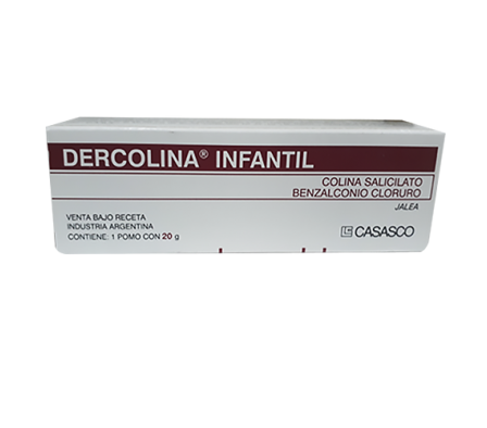 DERCOLINA INFANTIL JALEA POMO X 20 GR