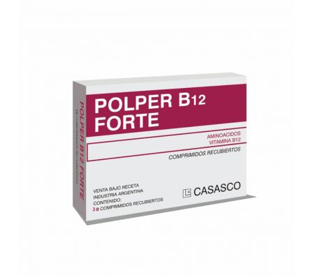 POLPER B12  FORTE CAJA X 30 COMPRIMIDOS
