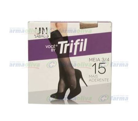 Medias 3/4 Trifil Lycra Tabaco