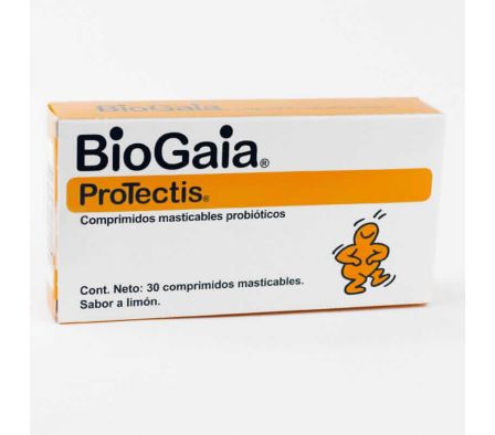 BIOGAIA CAJA X 30 COMPRIMIDOS MASTICABLES