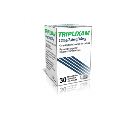 TRIPLIXAM 10/2.5/10 COMP. CAJA X 30