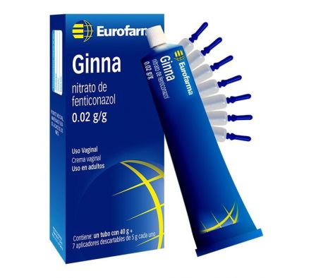 GINNA CREMA VAGINAL X 7 APLICACIONES