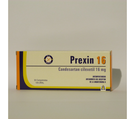PREXIN 16MG TABL. CAJA X 30