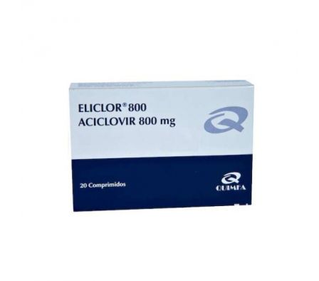 ELICLOR 800MG COMP. CAJA X 20