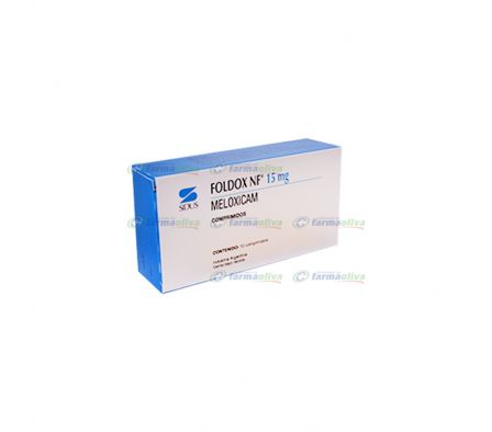 FOLDOX NF 15MG TABL. CAJA X 10
